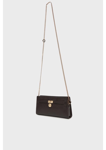 Deri Logolu Çaıkarılabilir Zincir Askılı Small Çanta 32F5GNXC0L251 Bayan Çanta 32F5GNXC0L 251 modelleri