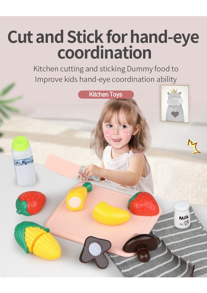 Çocuk Mutfağı Playset, 28 Adet Rol Yapma Oyunu Kiti, 3-8 Yaşındaki Çocuklar Kızlar Için Eğlenceli Doğum Günü (Yurt Dışından) fiyatları