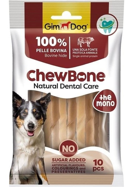 Chew Bones 10 Lu Burgu Kemik 80 Gr