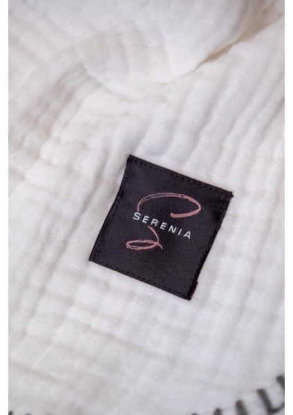 Neşe Home Stella 4 Kat Müslin Panço – Beyaz Renk, Yumuşak ve Nefes Alabilir fırsatları