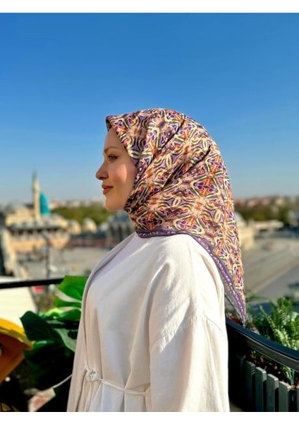 Soft Pamuk Eşarp Mor fiyatları