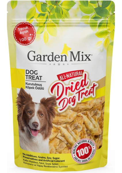 Kurutulmuş Tavuk Ayak 100 gr