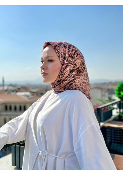 Soft Pamuk Eşarp Mürdüm