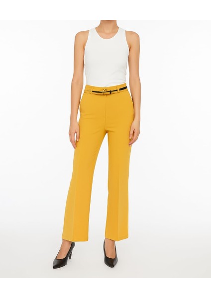 Kemerli Havuç Pantolon