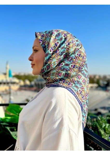 Soft Pamuk Eşarp Turkuaz