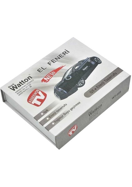 Güçlü Cep Feneri WT-089 modelleri