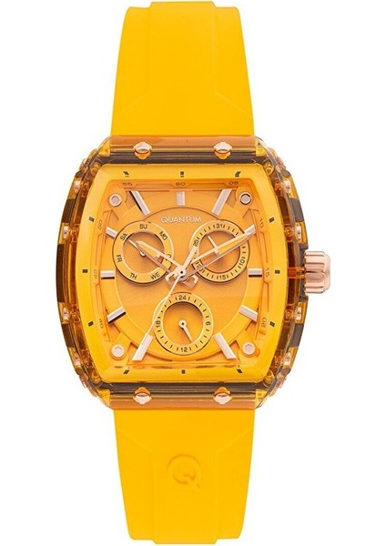 IML1110.114 Kadın Kol Saati – Sarı Renk, Silikon Kordon, Multifonksiyon Tasarım