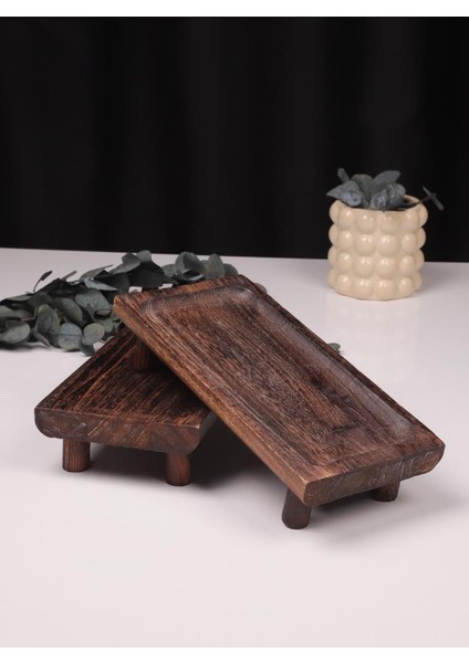 2 Parça Pavlonya Noble Ahşap Sunum ve Servis Seti – Dikdörtgen Servis Tabakları indirimleri