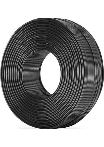 Has Ttr Bakır Enerji Kablosu 2x1,5 100 Metre Siyah Renk