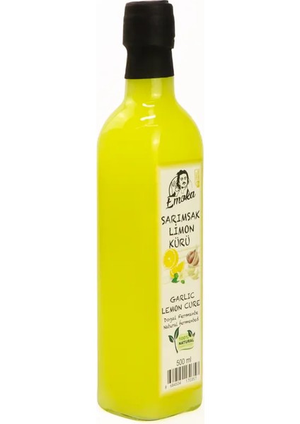 Sarımsak Limon Kürü 500ML ( Tamamen Doğal Cam Şişe ) fiyatları