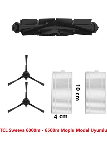 Tcl Sweeva 6000M 6500M Yani Moplu Modellerle Uyumlu Yedek Parça Seti