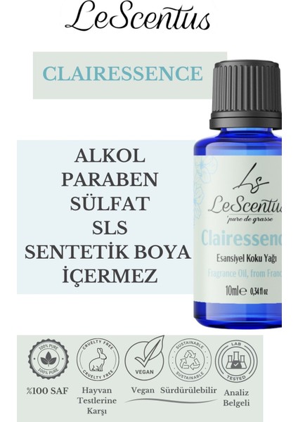 Claıressence Esansiyel Koku Yağı 10 ml modelleri