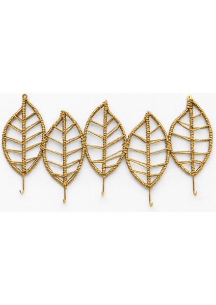 Leafy Gold El Örgü Duvar Askısı modelleri