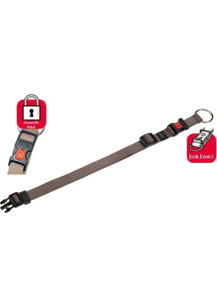 Karlıe Kilitli Boyun Tasma Xs 20-35cm Gri fiyatları