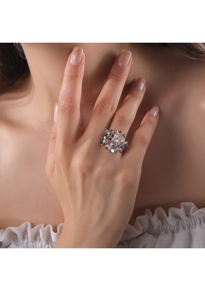 0.21 Karat Pırlanta Yüzük, Gerçek Pırlanta, Sertifikalı Mücevher fiyatları