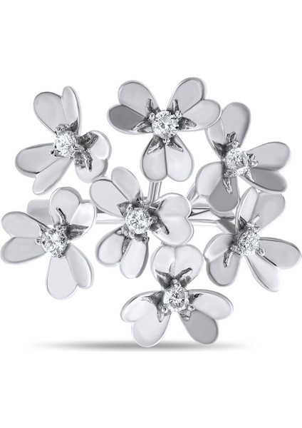 0.21 Karat Pırlanta Yüzük, Gerçek Pırlanta, Sertifikalı Mücevher fırsatları