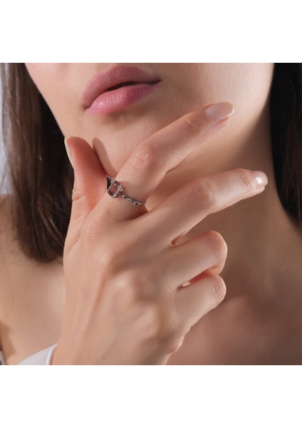 0.88 Karat Pırlanta Rhodolite Yüzük, Gerçek Pırlanta, Sertifikalı Mücevher fiyatları