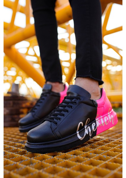 CH254 - Cst Pittura Erkek Ayakkabı 477 Sıyah / Pembe Ceyker fırsatları
