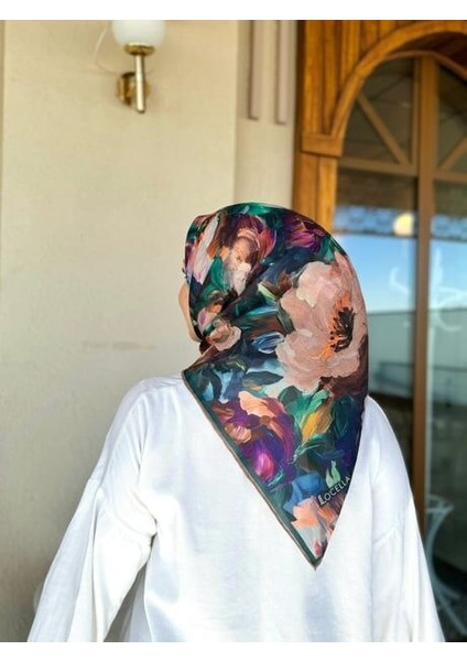 Soft Pamuk Eşarp Benetton Yeşili modelleri