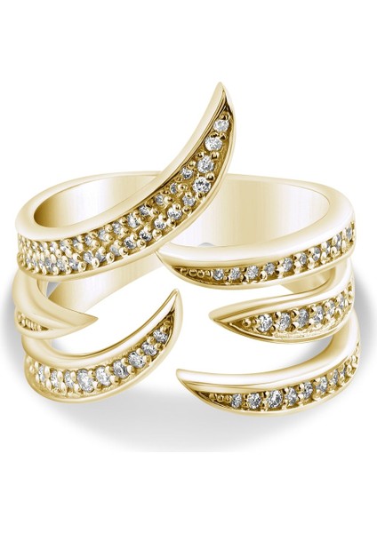 0.38 Karat Pırlanta Yüzük, Gerçek Pırlanta, Sertifikalı Mücevher