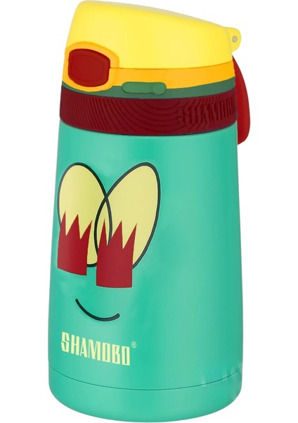 Yeni Koleksiyon 350ML Pipetli Kilitlenebilir Kapaklı Paslanmaz Çelik Çocuk Termos 6 Saat Sıcak/soğuk