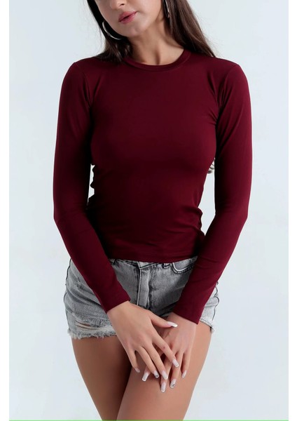 Parmak Geçmeli Buzzy Kumaş Bluz modelleri