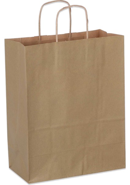 25*31*12 Gold Kraft Saplı Kağıt Çanta fiyatları