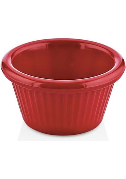 Melamin Joker Sosluk Kırmızı 7 cm 6'Lı