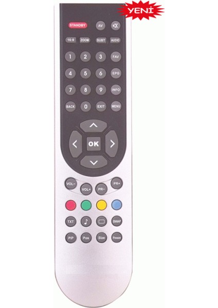 Arçelik Beko RCH5Y52 LCD TV Kumandası