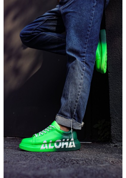 CH254 - Cbt Pittura Erkek Ayakkabı 403 Alh Yesıl / Koyu Yesıl