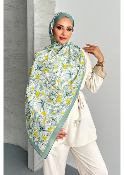 Lotus Çiçek Desen Soft Pamuk Şal fırsatları