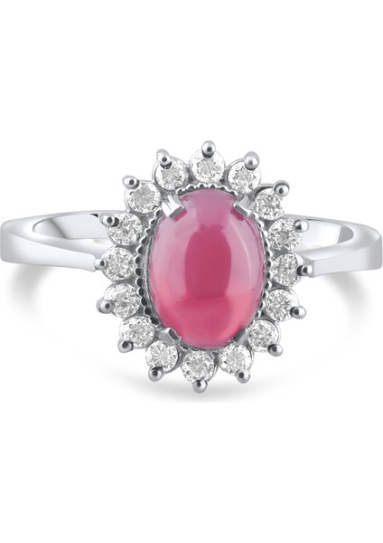 2.78 Karat Pırlanta Yakut Yüzük, Gerçek Pırlanta, Sertifikalı Mücevher fırsatları