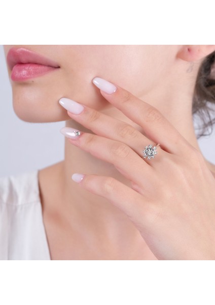 0.06 Karat Pırlanta Yüzük, Gerçek Pırlanta, Sertifikalı Mücevher fiyatları