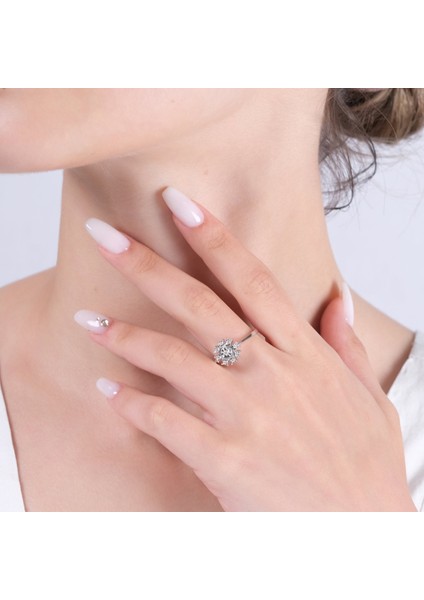 0.06 Karat Pırlanta Yüzük, Gerçek Pırlanta, Sertifikalı Mücevher modelleri