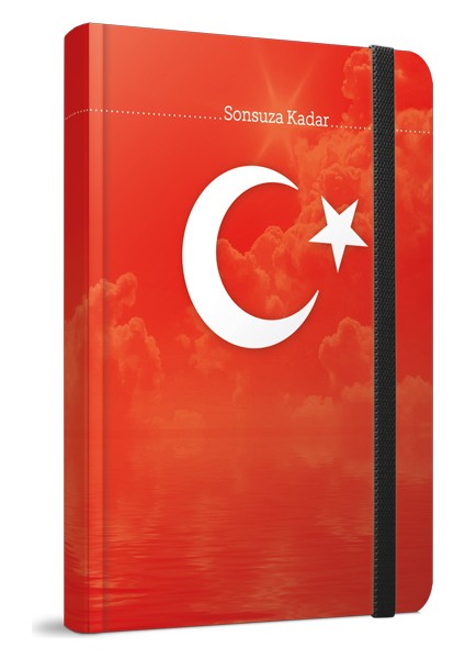 Sonsuza Kadar İplik Dikişli Sert Kapaklı Defter 9x14 120 Yaprak Çizgili (St)