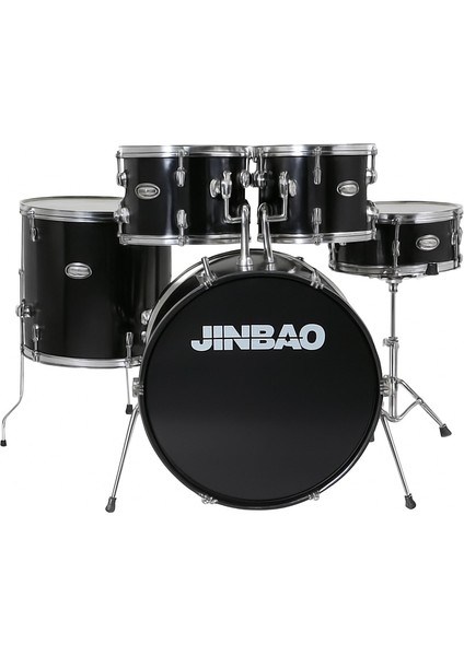 JBP1212A 5 Parça Çocuk Davul Seti (Siyah)