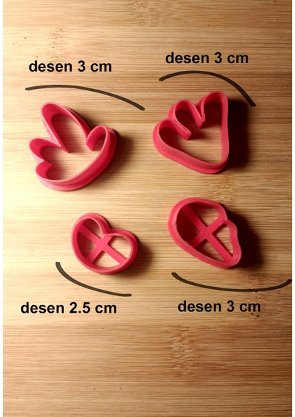 4 Lü Seramik Polimer Kil Kalıp