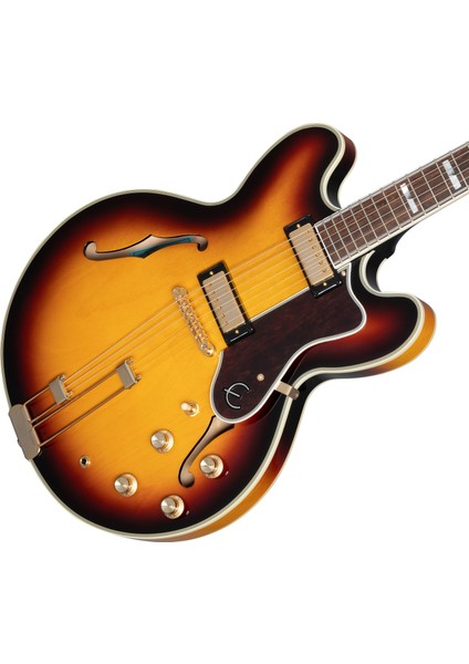Sheraton Frequensator Semi-Hollowbody Elektro Gitar (Vintage Sunburst) fırsatları