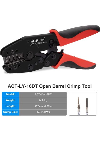 ACT-LY-20DTM / ACT-LY-12DTP / ACT-LY-16DT Sıkma Pensesi (Crimp Tools)