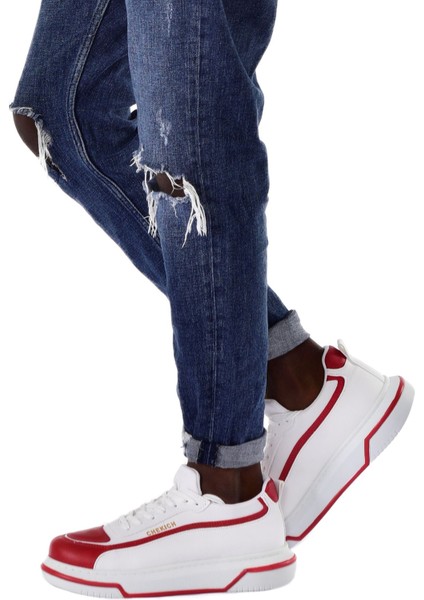 CH241 - Cbt Signature Line Up Erkek Ayakkabı Kırmızı / Beyaz