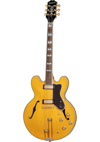 sheraton Frequensator Semi-Hollowbody Elektro Gitar (Natural)