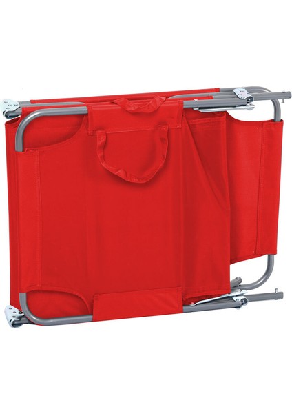 Katlanır Şezlong Kırmızı fırsatları