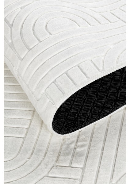 Modern Desenli Bambu Dokulu Kaymaz Taban Elit Şık Dört Mevsim Yıkanabilir Halı Kesme Yolluk Oturma Salon Yatak Mutfak Çocuk Koridor Odası