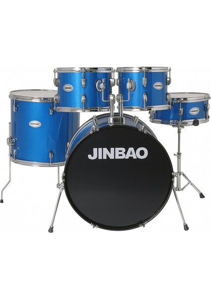 JBP1212A 5 Parça Çocuk Davul Seti (Mavi)