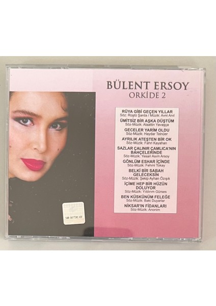Bülent Ersoy Orkide 1 CD (Orjinal Dönem Baskı Cd) fiyatları