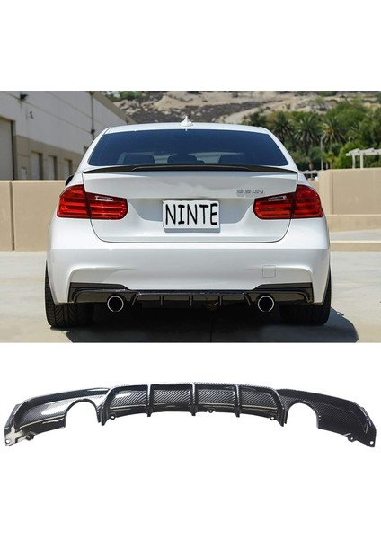 Bmw F30 2013-2014 Sag.sol Tek Çıkış Arka Difüzör