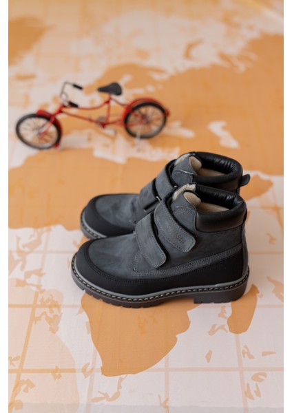 Timber- Gri Burun Korumalı Hakiki Deri Çocuk bot fırsatları