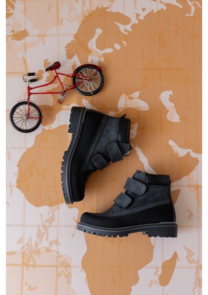 Timber- Gri Burun Korumalı Hakiki Deri Çocuk bot indirimleri