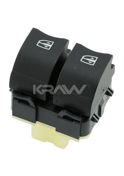 -AN-728C - Cam Açma Düğmesi Clıo Iv-Symbol-Dacıa Dokker- Yeni Sandero-Lodgy Çiftli Turuncu Işık