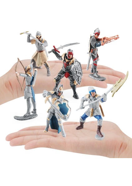 Batı Mitolojik Şövalye Modeli Süsleme Oyuncağı (Yurt Dışından) modelleri